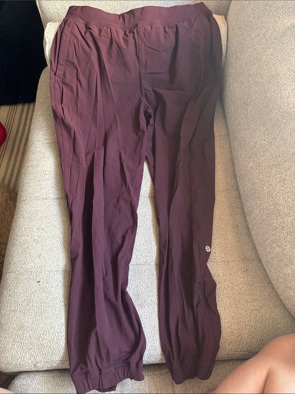 Lululemon Maroon Jogger Athletic Pants
